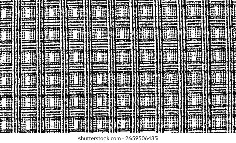 Geometric Line Pattern with Intersections and Parallels