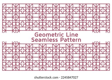 Geometric Line Pattern Modern Design for Background, Carpet, Wallpaper, Clothing, Wrapping, Batik, Fabric