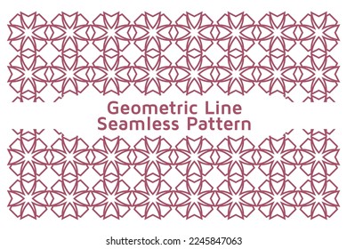 Patrón de línea geométrica Diseño moderno para fondo, alfombra, papel tapiz, ropa, envuelto, batik, tela