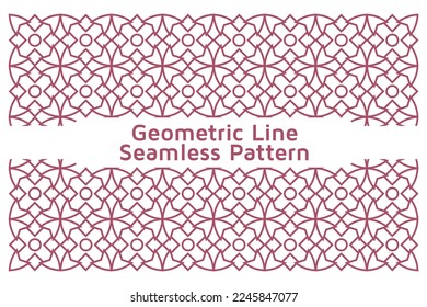 Muster der geometrischen Linie Modernes Design für den Hintergrund, Teppich, Tapete, Kleidung, Umhüllung, Batik, Stoffe