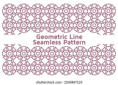 Geometric Line Pattern Modern Design for Background, Carpet, Wallpaper, Clothing, Wrapping, Batik, Fabric