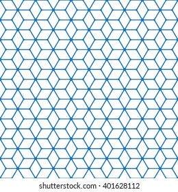 Geometric Line Pattern. Polygonal Seamless Pattern . Vector