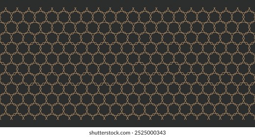 Geometric line pattern, stacked together