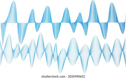 Geometric line pattern wave gradient vibrant colors art curve shape trendy background