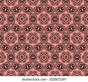 geometric line patterns. vector illustration