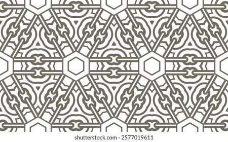 geometric line patterns. vector illustration