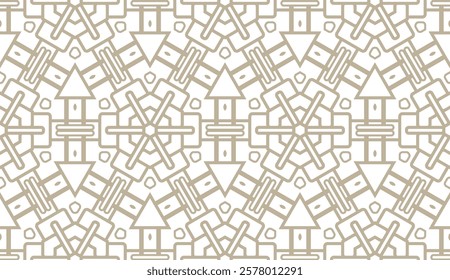 geometric line patterns. vector illustration