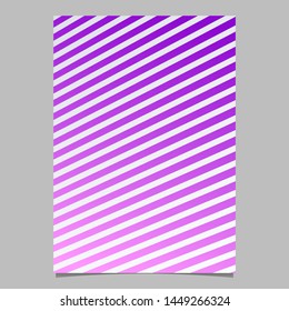 Geometric line poster design - gradient abstract vector stationery background graphic from stripes