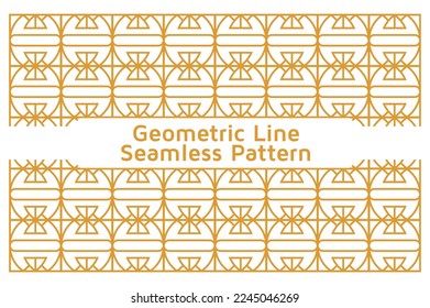 Diseño de patrones sin soldadura de línea geométrica en fondo blanco