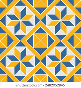 Geometric Line seamless Pattern. Vector Illustration. tile pattern, fabric print, textile, background, artwork pattern, background pattern, vector artwork. old tile Ornament 