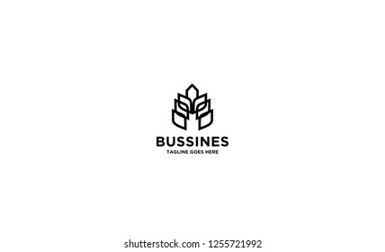 Geometric line Vector for Bussiness