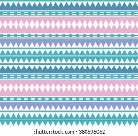 Geometric linear background. Ethnic seamless pattern. Tribal background. Vector illustration.
