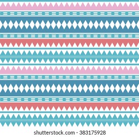 Geometric linear background. Ethnic seamless pattern. Tribal background. Vector illustration.