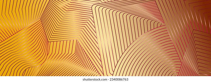 Geometric linear composition. Abstract background of parallel lines. Template for covers, banners, interior design, creative ideas and creative design