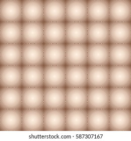 A geometric linear pattern based on circles in beige tones. Background for leaflets, cards, invitations, packaging and banners.