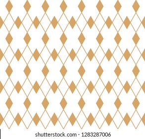 Geometric linear pattern. Vector. Ornament for fabric, wallpaper and packaging. Decorative element for interior and design projects. Seamless abstract pattern. Background, template.