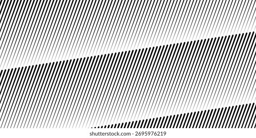 Geometric lines abstract background, black and white lines, vertical, straight and waves lines for wallpaper, print, overlay, cover, banner and poster.