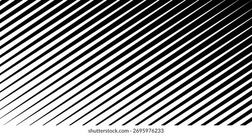 Geometric lines abstract background, black and white lines, vertical, straight and waves lines for wallpaper, print, overlay, cover, banner and poster.