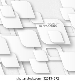 Geometric lines abstract background with squares rhombus shapes. Vector illustration eps10.