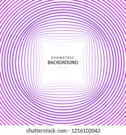 Geometric lines background