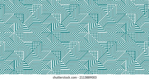 Geometric lines background. Seamless pattern.Vector.