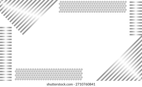 Líneas geométricas y puntos Diseño de fondo Abstractas