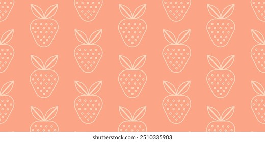 Geometric lines fruits berries abstract background icons. Template for cover design, food packaging, menu, background, web banner, organic food.