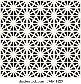 geometric lines hexagon grid minimal pattern vector background