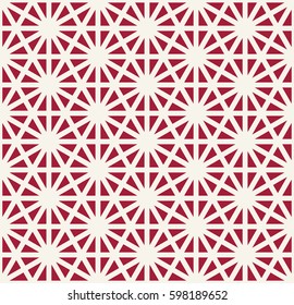 geometric lines hexagon grid minimal pattern vector background