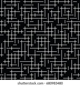 geometric lines maze seamless abstract pattern
