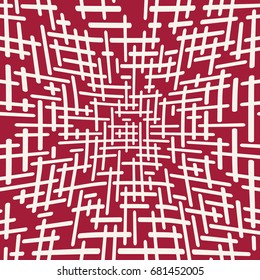 geometric lines maze seamless abstract pattern