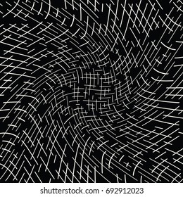 geometric lines maze seamless abstract pattern