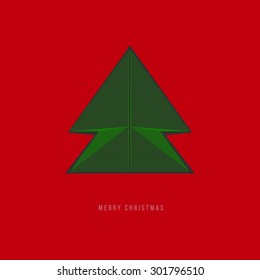 Geometric Lines - Merry Christmas Design