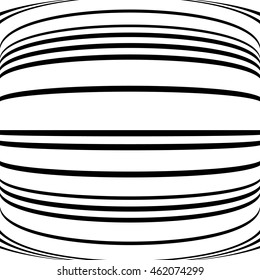 Geometric lines pattern with distortion. abstract non-figural illustration