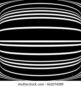 Geometric lines pattern with distortion. abstract non-figural illustration