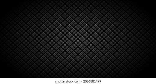 Patrón de líneas geométricas sobre fondo negro