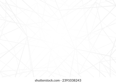 Geometric Lines Pattern On White Background. Minimal Wallpaper. Banner. Frame. Vector Illustration. Technology. Digital