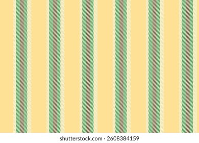 Geometric lines pattern seamless, fabric textile background fabric. Mexican vector stripe vertical texture in amber and teal colors palette.
