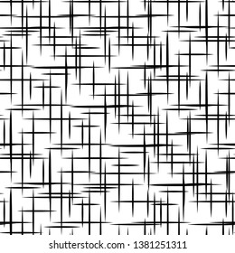 Geometric Lines Seamless Pattern, Line Seamless Pattern Vector Art Illustration