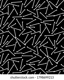 Geometric Lines Seamless Pattern, Line Seamless Pattern Vector Art Illustration