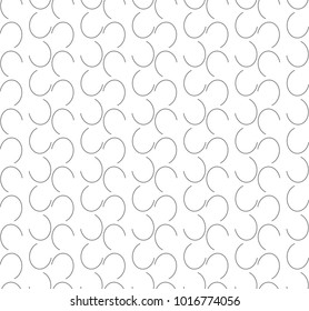 Geometric lines seamless vector pattern