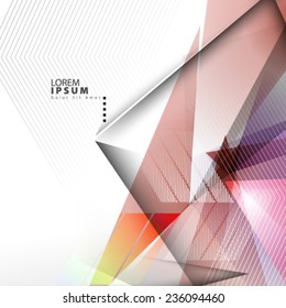 Geometric Lines and Shapes Design Background