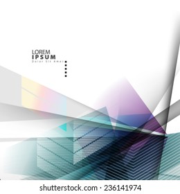 Geometric Lines and Shapes Design Background