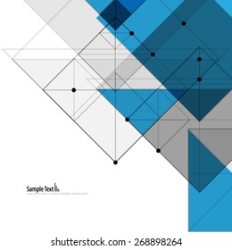 Geometric Lines and Shapes Design Background