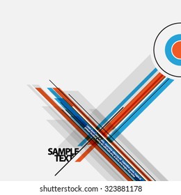 Geometric Lines and Shapes Design Background