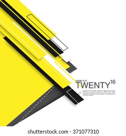 Geometric Lines and Shapes Design Background