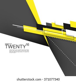Geometric Lines and Shapes Design Background