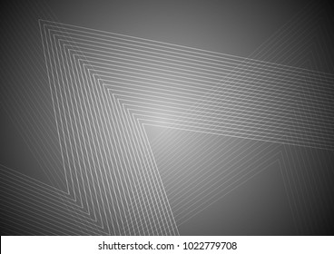 Geometric lines or stripes on a bright background. Abstract modern design. Vector illustration.