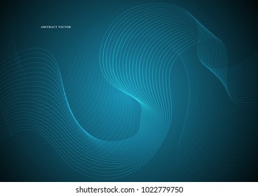 Geometric lines or stripes on a bright background. Abstract modern design. Vector illustration.