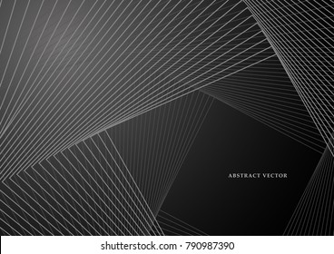 Geometric lines or stripes on a bright background. Abstract modern design. Vector illustration. 